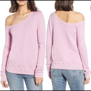 n:philanthropy pink off the shoulder Sz L